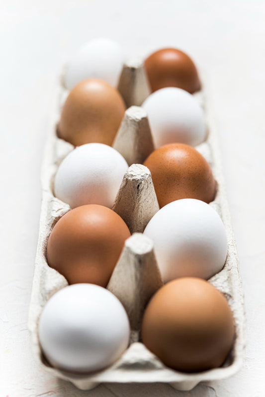 Organic Mix Eggs (30pcs) (yolk color from dark yellow to orange)