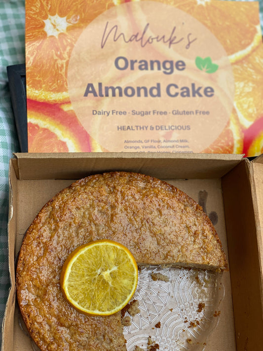 Orange almond cake (vegan friendly) 10-12 PCs
