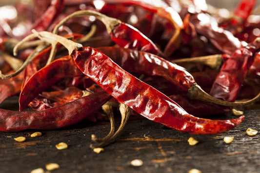 Solar dried cayenne pepper (75g)