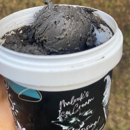 Coconutty Charcoal Ice Cream (300g)