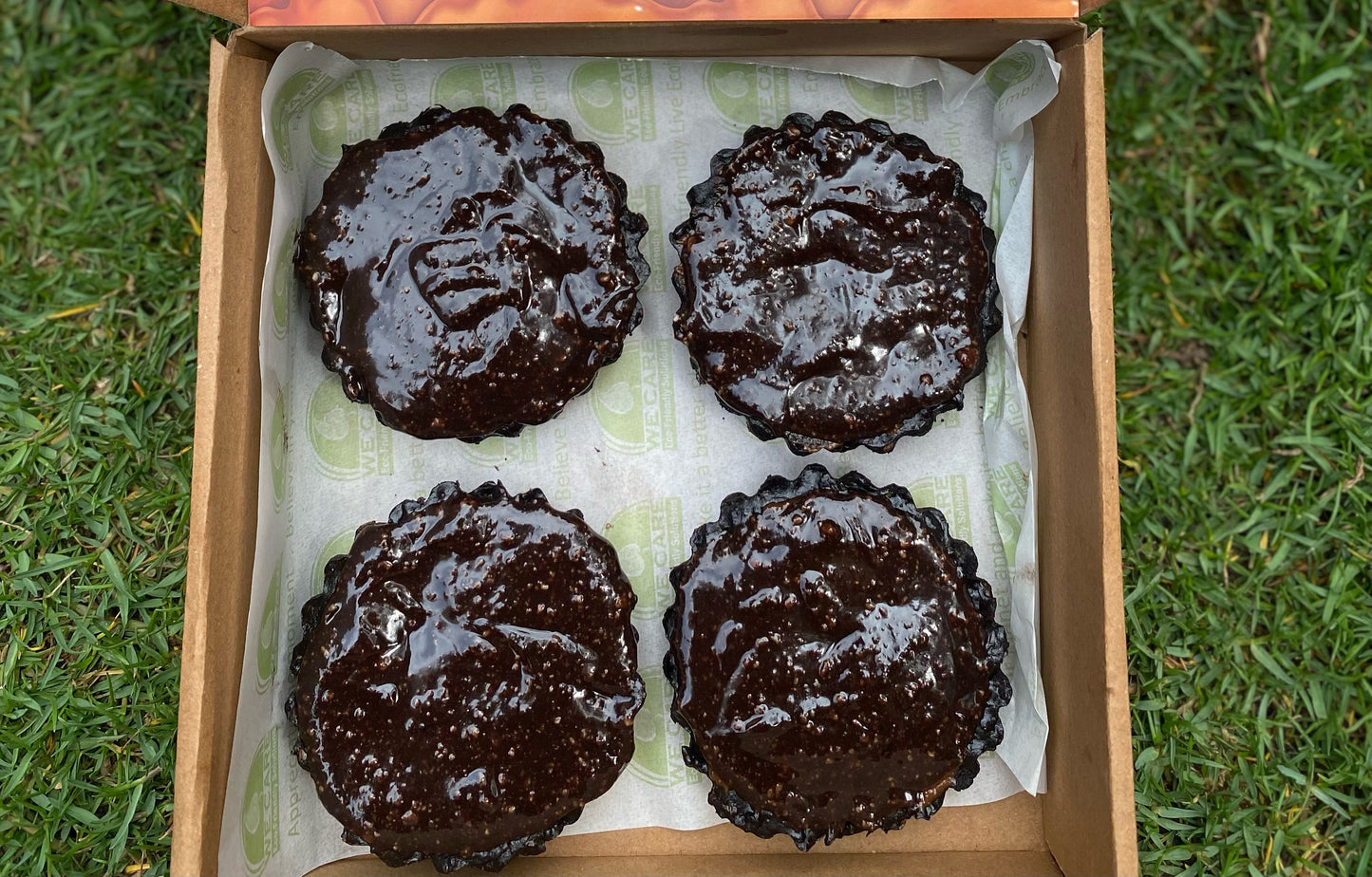 peanut butter Brownies Box (4pcs)(vegan friendly)