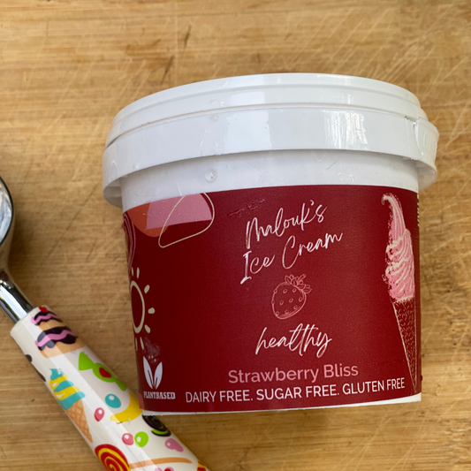 Strawberry Bliss Ice Cream (300g)(vegan friendly)