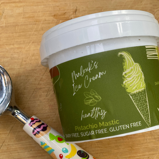 Pistachio Mastic Ice Cream (300g)(vegan friendly)