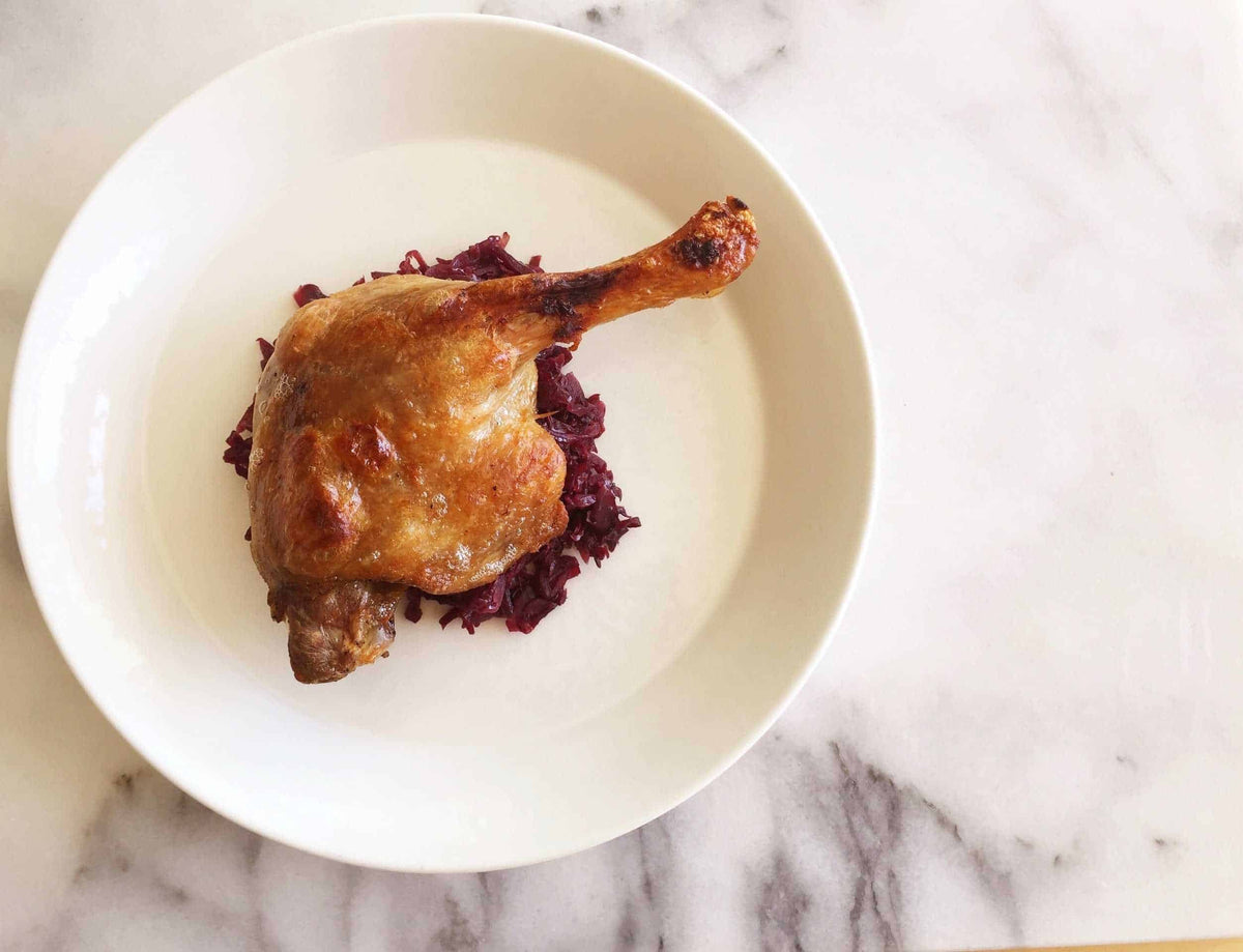 Organic confit duck Thigh 500g (cooked)