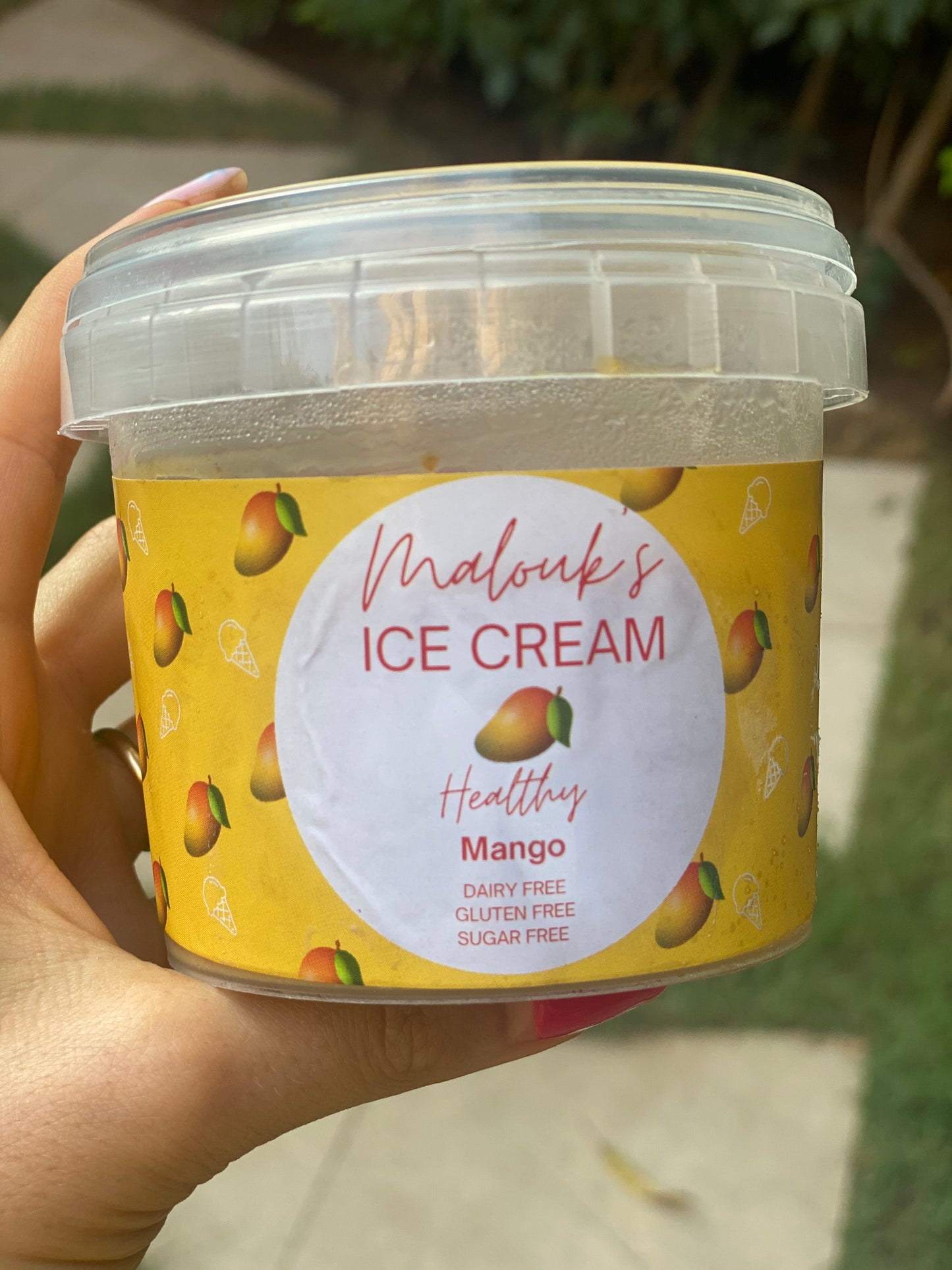 Mango Icecream (300g)(vegan friendly)