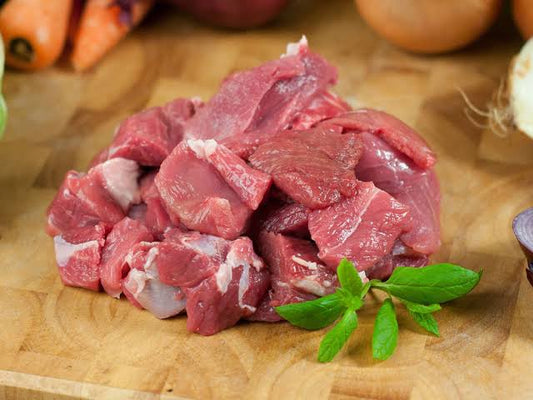 chemical free lamb cubes kabab boneless (kg)