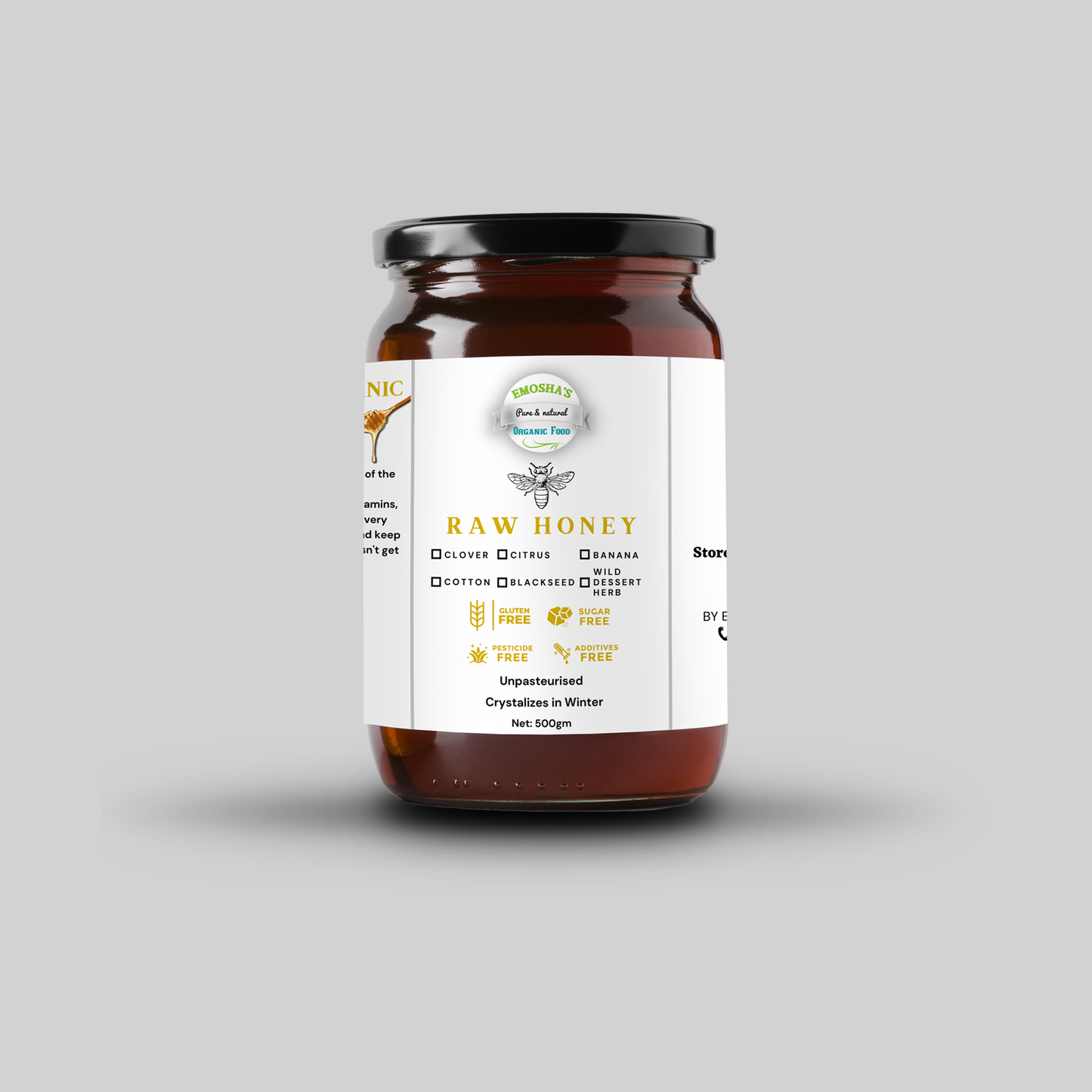 Raw Blackseed Honey (500g)