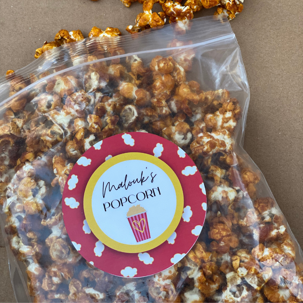 Honey Caramel Popcorn (Large) (vegan friendly)