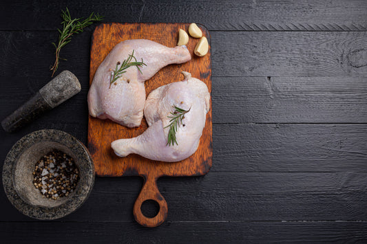 Chemical Free white chicken thighs 1kg